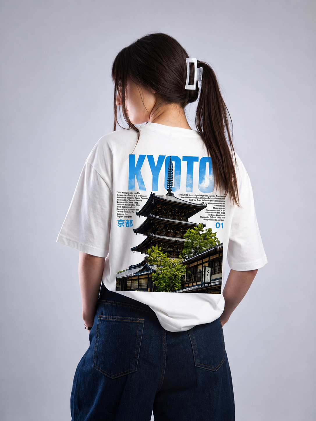 Kyoto Skyline Graphic Tee
